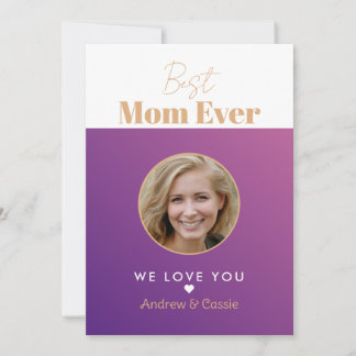 Beste Mutter je Einladung