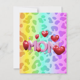 Beste Mutter je Feiertagskarte