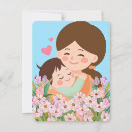 Beste Mutter je Feiertagskarte