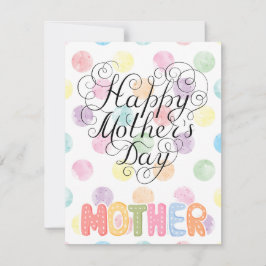 Beste Mutter je Feiertagskarte