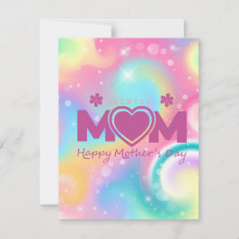 Beste Mutter je Feiertagskarte