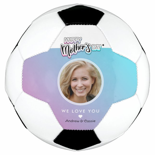 Beste Mutter je Fußball (Vorderseite)