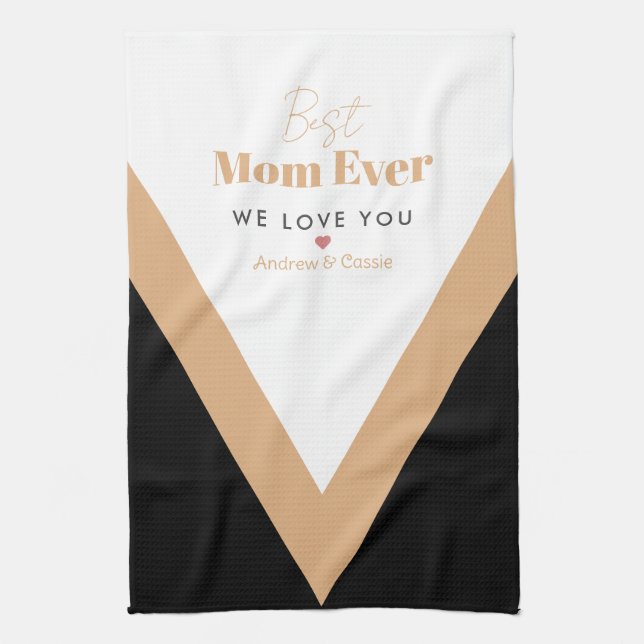 Beste Mutter je Geschirrtuch (Vertikal)