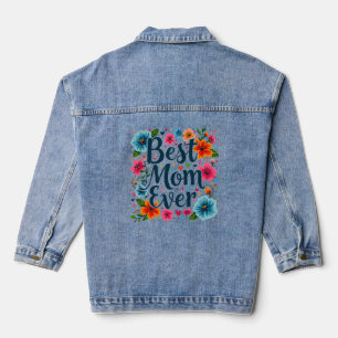 Beste Mutter je Jeansjacke