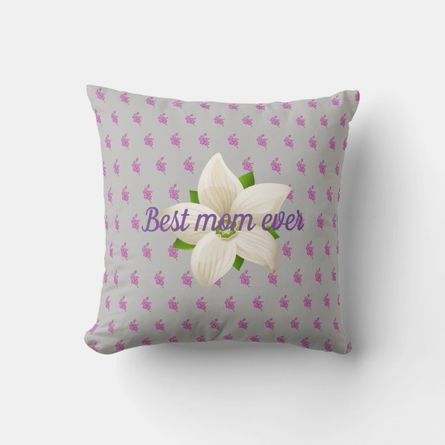 Beste Mutter je Kissen (Vorderseite)