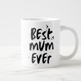 Beste Mutter je Moderne, einfache Muttertag Jumbo-Tasse
