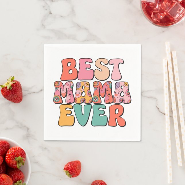Beste Mutter je Serviette (Beispiel)