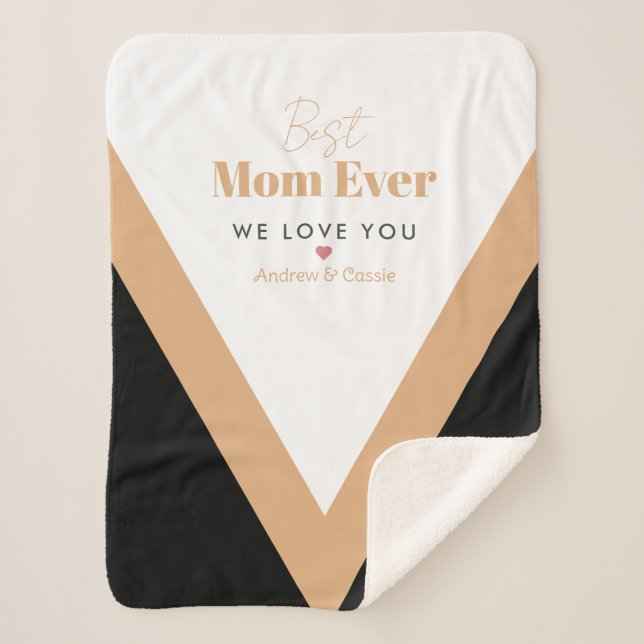 Beste Mutter je Sherpadecke (Vorderseite)