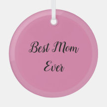 Beste Mutter je Text pink