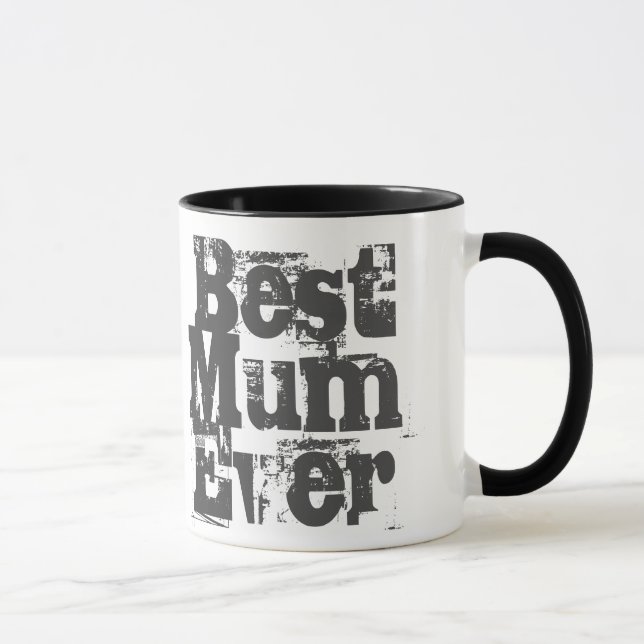 Beste Mutter je - Zwei-Tonen-Kaffee-Tasse Tasse (Rechts)
