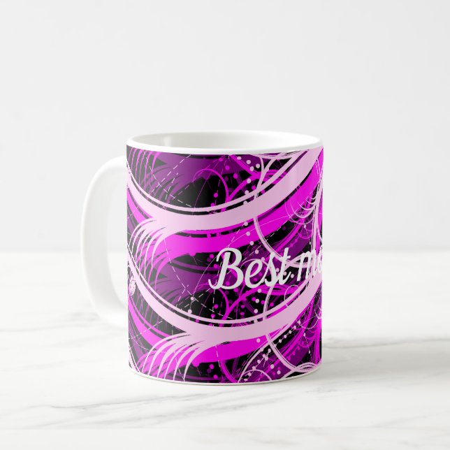Beste Mutter Kaffeetasse (Vorderseite Links)