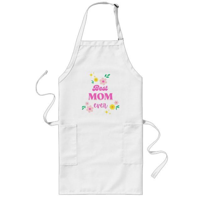 Beste Mutter Lange Schürze (Vorne)