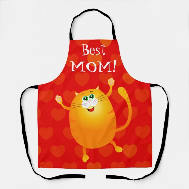 Beste Mutter! Schürze (Vorderseite)
