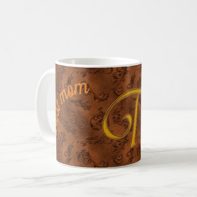 Beste Mutter T Kaffeetasse (Vorderseite Links)