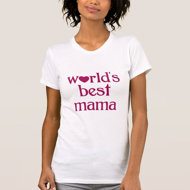 Beste Mutter T-Shirt (Vorderseite)