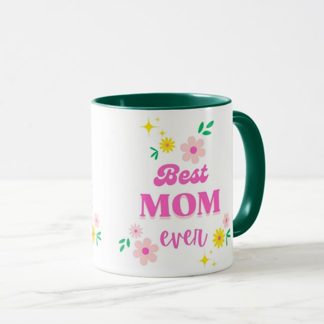Beste Mutter Tasse (VorderseiteRechts)