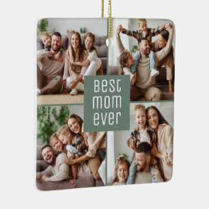 Beste Mutter überhaupt 5 Fotos Salbeigrün Mutterta Keramikornament