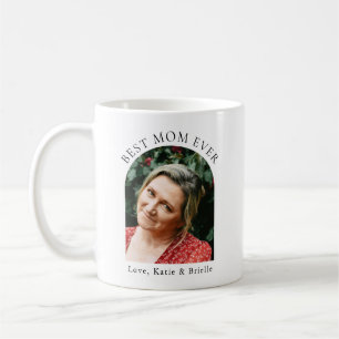 Beste Mutter überhaupt, benutzerdefinierter Bogenf Kaffeetasse