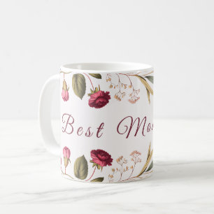 Beste Mutter überhaupt Blumen-Kaffeetasse Kaffeetasse