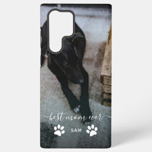 Beste Mutter überhaupt, individuelles Hunde-Foto Samsung Galaxy Hülle