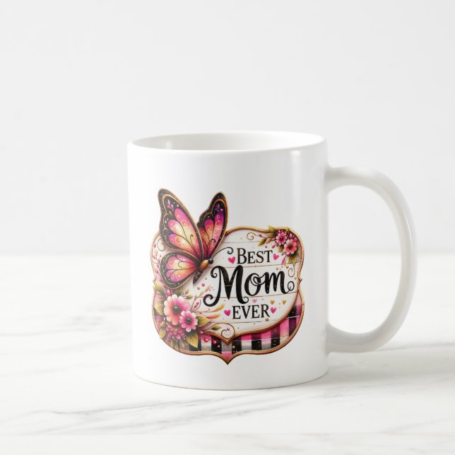 Beste Mutter überhaupt Kaffeetasse (Rechts)