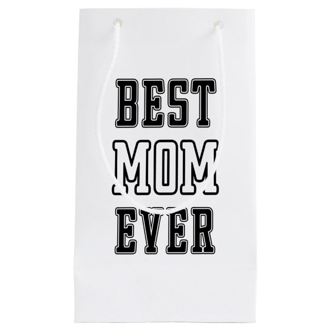 Beste Mutter überhaupt Kleine Geschenktüte (Vorderseite)