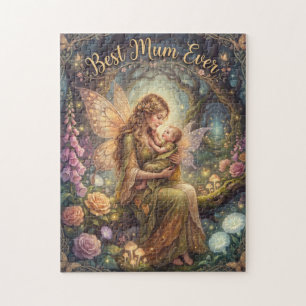 "Beste Mutter überhaupt" Magische Fantasie-Illustr