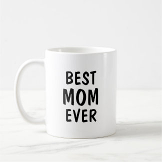 Beste Mutter überhaupt Minimalistische Typografie- Kaffeetasse