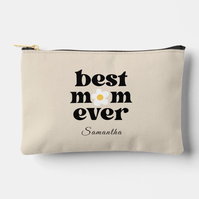 Beste Mutter überhaupt Personalisiert  Zubehörtasche (Vorderseite)