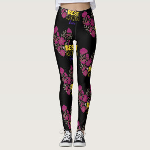 Beste Mutter überhaupt schwarz Leggings