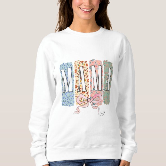 Beste Mutter überhaupt  Sweatshirt (Vorderseite)
