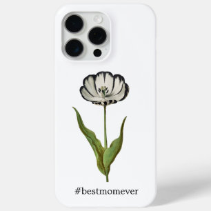 Beste Mutter Vintage-Tulpe-Gepäckanhänger Case-Mate iPhone Hülle