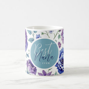 Beste Nana je Floral Kaffeetasse