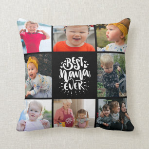 Beste Nana je Oma Foto Collage  Kissen