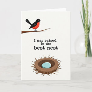 Beste Nest Muttertagskarte Karte