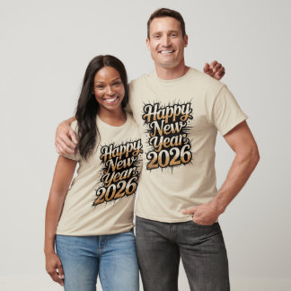 Beste Neujahrsgrüße 2026 für Freunde T-Shirt