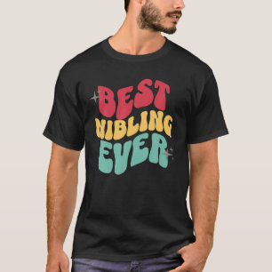 Beste Nickerei je Gender Neutral Nephew Niece Retr T-Shirt