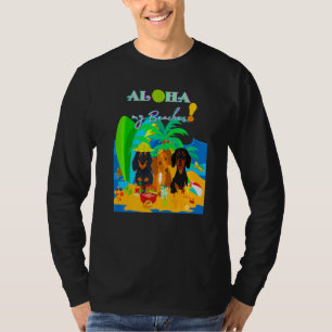 Beste Niedliche Dackel Funny Dackel Dog Aloha My B T-Shirt