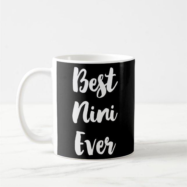 Beste Nini-Familie Kaffeetasse (Links)