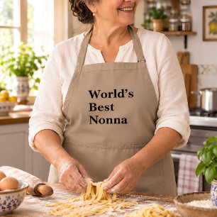 Beste Nonna der Welt Italienisches Oma Geschenk Sc Schürze