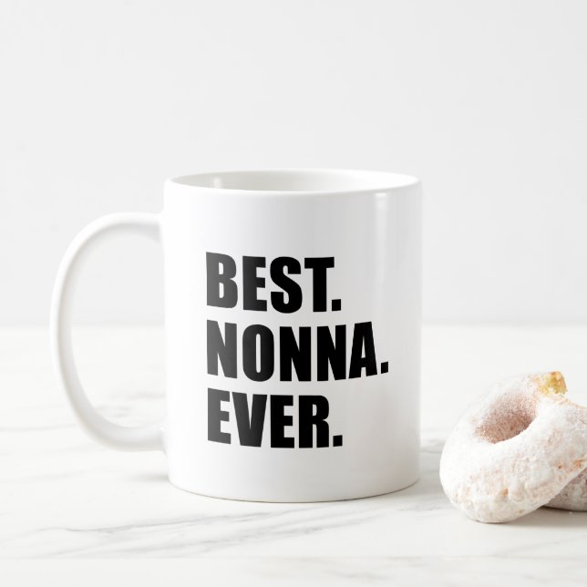 Beste Nonna überhaupt Tasse (Mit Donut)
