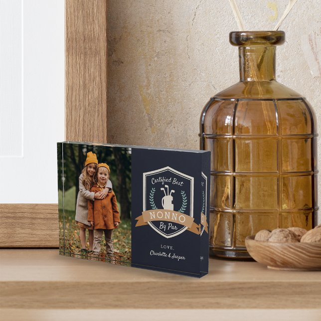 Beste Nonno Par | Golf Opa Fotoblock (Von Creator hochgeladen)