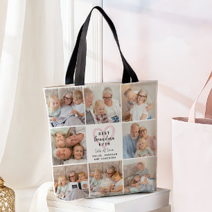 Beste Oma Aller Enkel Fotos Collage Liebe Tasche