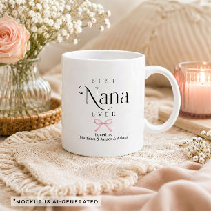 Beste Oma Aller Geschenk von den Enkelkindern Kaffeetasse