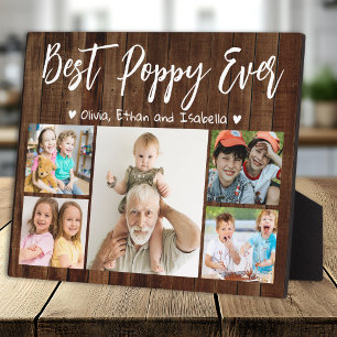 Beste Oma Aller Zeiten 5 Enkelkinder Foto Collage Fotoplatte