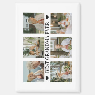 Beste Oma Aller Zeiten Foto-Kollage – Geschenk mit Magnet