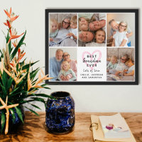 Beste Oma Allerliebst Foto Collage mit Enkelkinder
