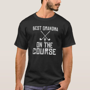 Beste Oma auf dem Platz Minigolf-Oma T-Shirt