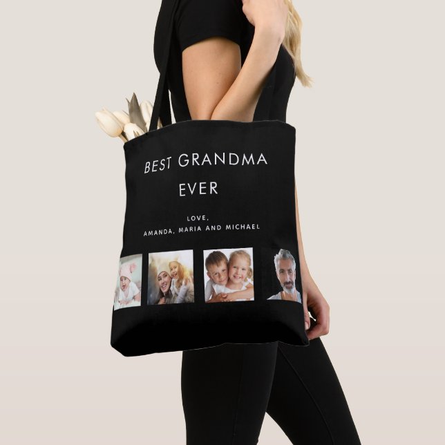 Beste Oma-Collage-Reihe für kundenspezifische Foto Tasche (Von Nahem)