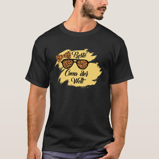 Beste Oma der Welt  1 T-Shirt (Vorderseite)